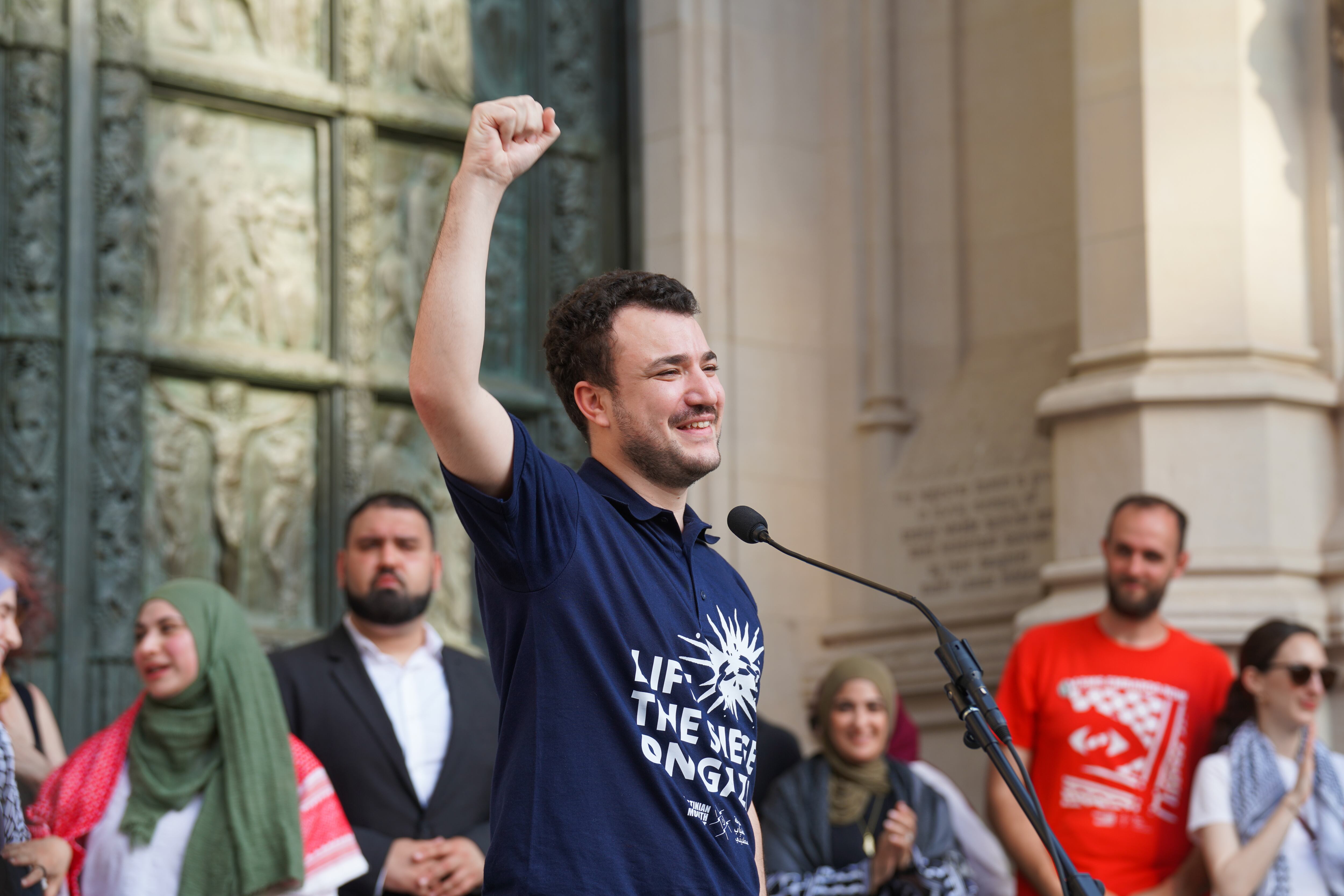 Mahmoud Khalil, SIPA ’24, vows to continue activism, condemns ‘Columbia’s hypocrisy’ in first public addresses since release