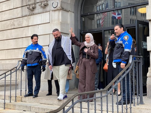 ‘Blessed and grateful’: Columbia protester Leqaa Kordia joined by politicians, supporters celebrating her release from ICE detention