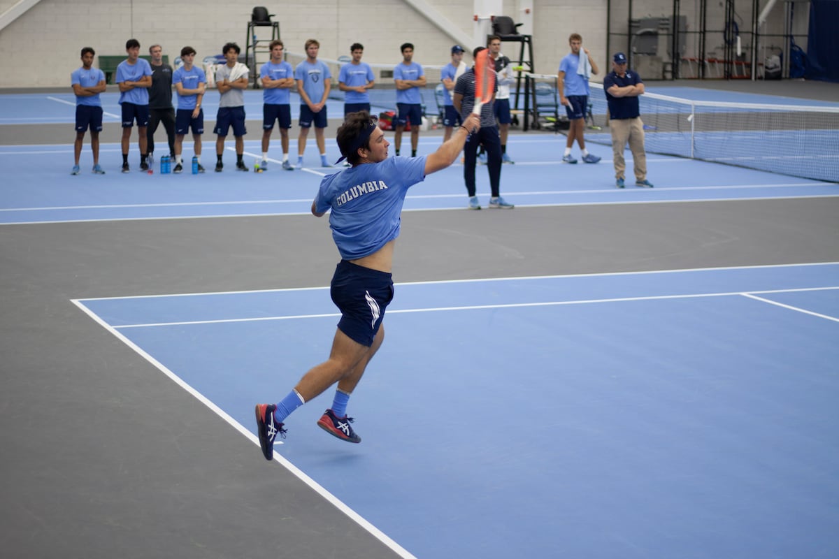 No. 9 men’s tennis snags win over NC State after loss to Wake Forest