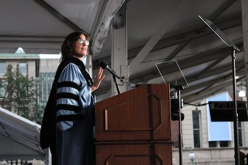 Shipman delivers first address to class of 2029 at Convocation ceremony, says University mandates ‘constant reexamination’